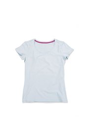 Stedman Womens/Ladies Claire Crew Neck Tee (Powder Blue) - Powder Blue