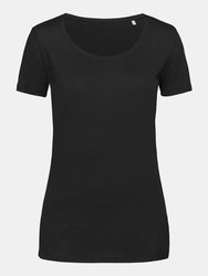 Stedman Womens/Ladies Finest Cotton Tee (Black Opal) - Black Opal