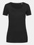 Stedman Womens/Ladies Finest Cotton Tee (Black Opal) - Black Opal