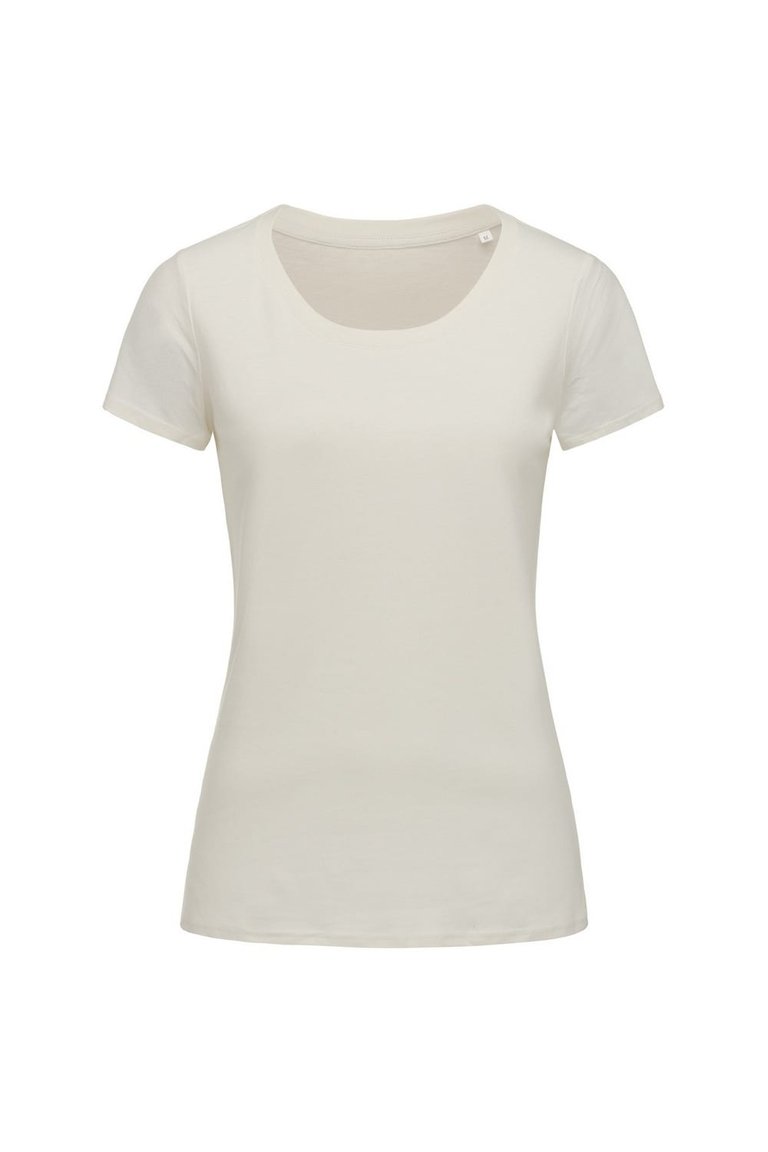 Stedman Womens/Ladies Janet Crew Neck Tee (Winter White) - Winter White