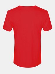 Stedman Womens/Ladies Megan Crew Neck Tee (Crimson Red)