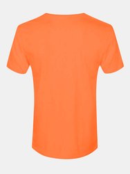 Stedman Womens/Ladies Megan Crew Neck Tee (Pumpkin)