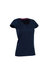 Stedman Womens/Ladies Megan V Neck Tee (Blue) - Blue