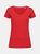 Stedman Womens/Ladies Megan V Neck Tee (Crimson Red) - Crimson Red