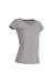 Stedman Womens/Ladies Megan V Neck Tee (Heather Gray)