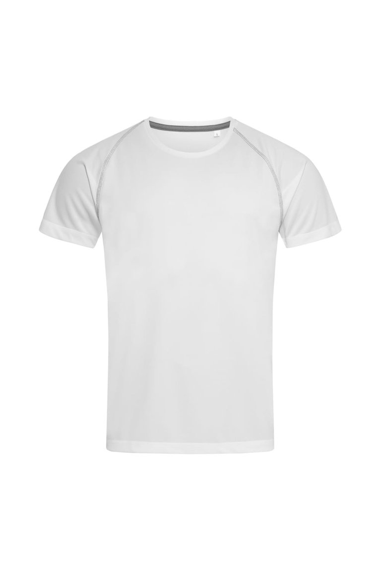 Stedman Mens Active Raglan T-Shirt (White) - White