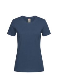 Stedman Womens/Ladies Classic Organic T-Shirt (Navy) - Navy