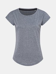 Womens/Ladies Sports T Move Recycled T-Shirt - Denim