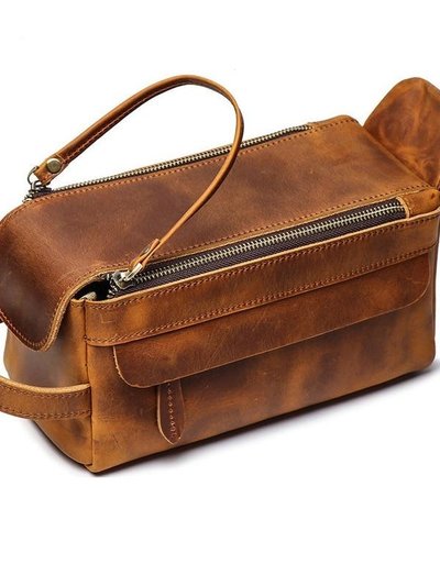 Steel Horse Leather The Welch Briefcase | Vintage Leather Messenger Bag