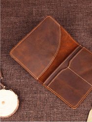 Priam Handmade Leather Passport Cover