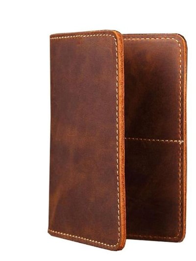 Steel Horse Leather Priam Handmade Leather Passport Cover product