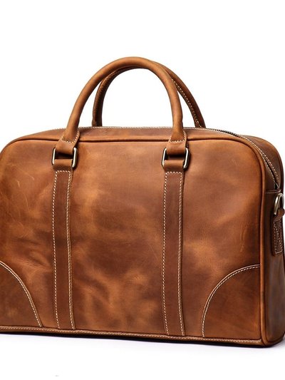 Steel Horse Leather The Bjorn Leather Laptop Bag Vintage Leather Briefcase product