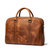 The Bjorn Leather Laptop Bag Vintage Leather Briefcase - Brown