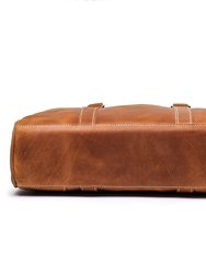 The Bjorn Leather Laptop Bag Vintage Leather Briefcase