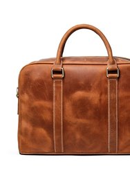 The Bjorn Leather Laptop Bag Vintage Leather Briefcase