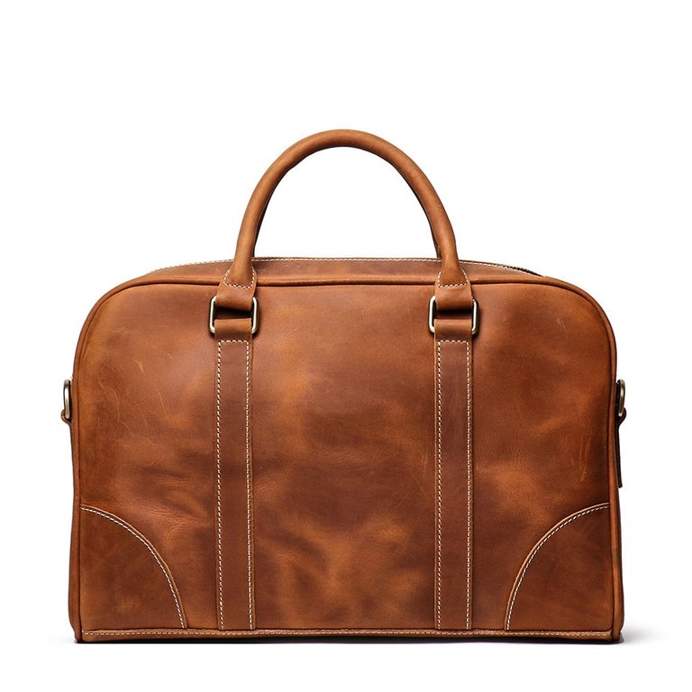 The Bjorn Leather Laptop Bag Vintage Leather Briefcase