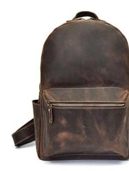 The Calder Backpack | Handcrafted Leather Backpack - Brown