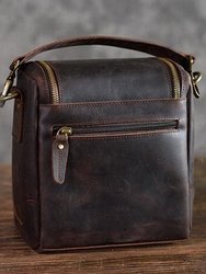 The Calista Small Leather Camera Bag - Leather Camera Lens Case