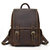 The Freja Backpack | Handcrafted Leather Backpack - Brown