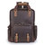 The Gaetano Large Leather Backpack Camera Bag With Tripod Holder