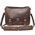 The Gustav Large Capacity Vintage Leather Messenger Bag