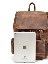 The Hagen Vintage Leather Backpack