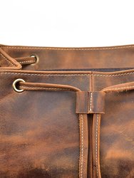 The Hagen Vintage Leather Backpack