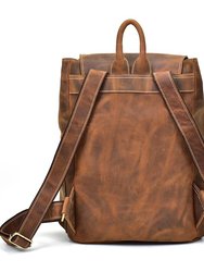 The Hagen Vintage Leather Backpack