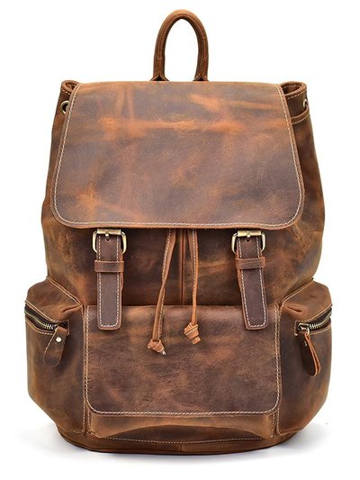 Steel Horse Leather The Hagen Vintage Leather Backpack product