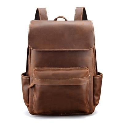 Steel Horse Leather The Helka Genuine Vintage Leather Backpack product