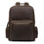 The Langley Backpack | Genuine Vintage Leather Backpack - Dark Brown