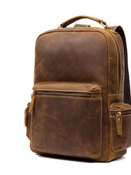 The Langley Backpack | Genuine Vintage Leather Backpack