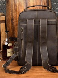 The Langley Backpack | Genuine Vintage Leather Backpack