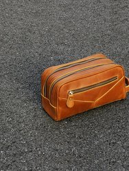 The Nomad Toiletry Bag | Genuine Leather Travel Toiletry Bag