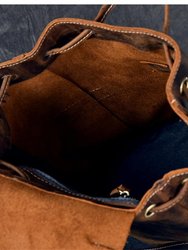 The Olaf Rucksack, Vintage Leather Travel Backpack