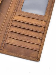 The Pathfinder Bifold Wallet Genuine Leather Pocket Book