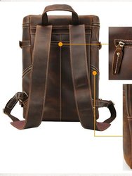 The Raoul Handmade Vintage Leather Backpack