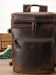 The Raoul Handmade Vintage Leather Backpack