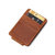 The Walden Handmade Leather Front Pocket Wallet with Money Clip