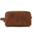 The Wanderer Toiletry Bag | Genuine Leather Toiletry Bag - Brown