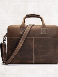 The Welch Briefcase | Vintage Leather Messenger Bag