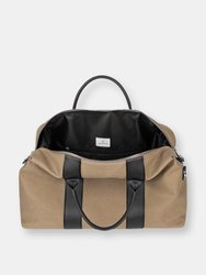 The Beige Weekender Bag