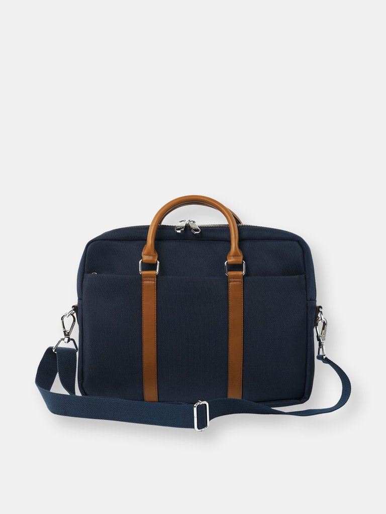 The Navy Little Briefcase - Black