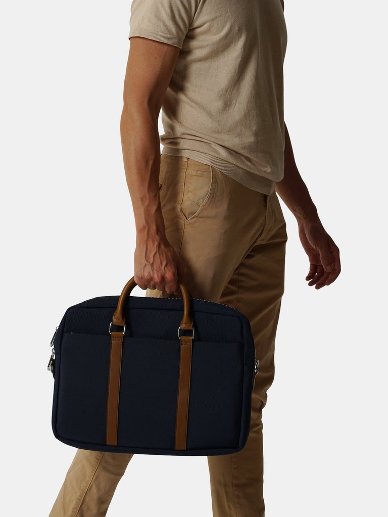 The Navy Little Briefcase