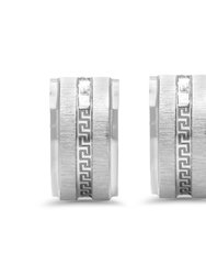 Apollo Wide Huggie Earrings