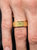 Gold Lords Prayer Ring Band