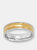 Two Tone Band Ring