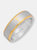 Two Tone Lords Prayer Ring in Spanish