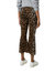 Women Leopard Cropped Flared Pants