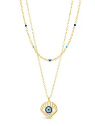 Alessandra Layered Necklace - Gold